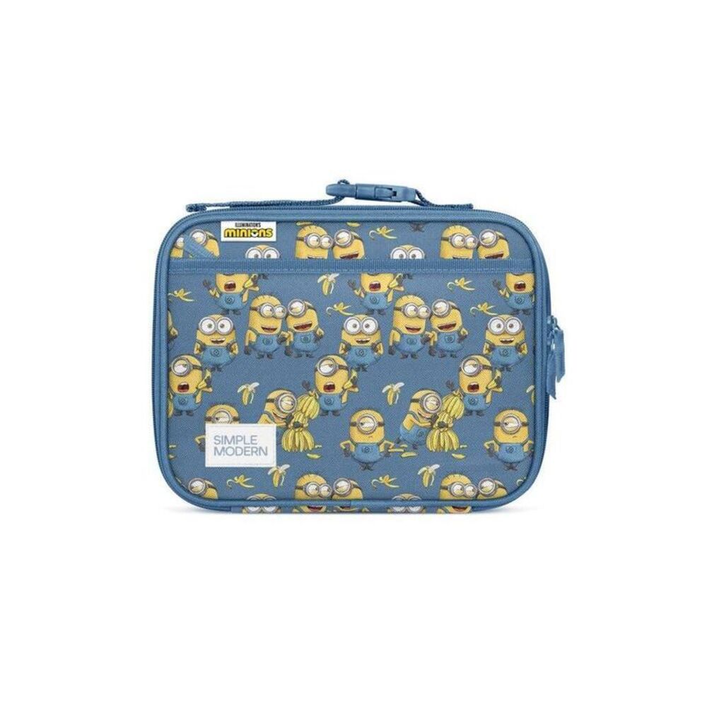 Hadley Classic Molded Lunch Bag - Minions Unite : Zipper Closure Polyester